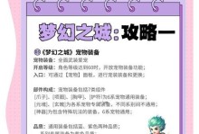 梦幻新手服攻略（从零开始的冒险之路）