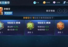 孙悟空铭文出装攻略（完美铭文配置，助你登顶王者荣耀战场！）